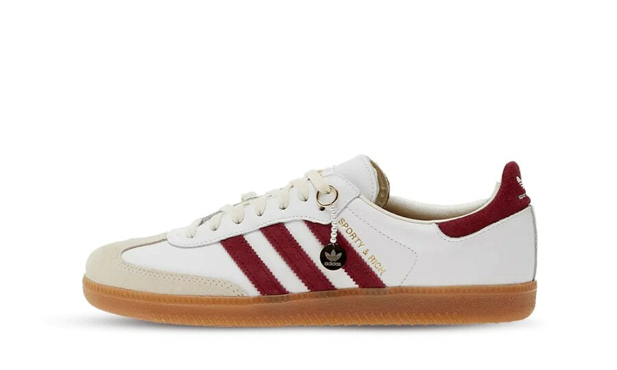 adidas Samba x Sporty & Rich 'White Burgundy' milanostore